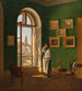 Ansicht von einem Fenster der Bäder der Diana auf Maria am Ufer - Nikolaus von Moreau — Ansicht des Kunstwerks