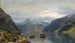 Fjord-Landschaft - Nils Bjørnsen Møller — Ansicht des Kunstwerks