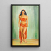 Cissi Olsson in Anitra in Peer Gynt - Nils Dardel — framed artwork on a wall