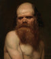 Croquis eines bärtigen Mannes - Nils Jakob Olsson Blommér — Ansicht des Kunstwerks