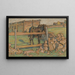 Confiné Painting - Nils Kreuger — framed artwork on a wall