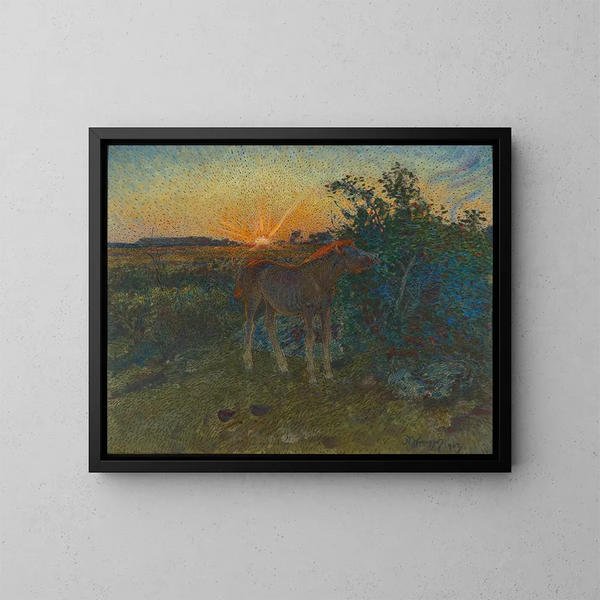 Puledro - Nils Kreuger — quadro incorniciato alla parete