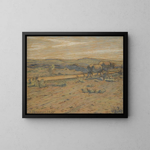 Sur le chemin du retour - Nils Kreuger — quadro incorniciato alla parete
