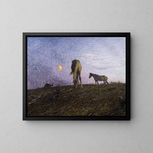 Crepuscolo - Nils Kreuger — quadro incorniciato alla parete