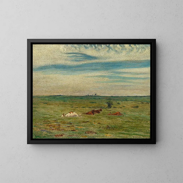 Sieste sulla terra - Nils Kreuger — quadro incorniciato alla parete