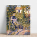 Reproduktion des Gemäldes Nini im Garten - Pierre-Auguste Renoir