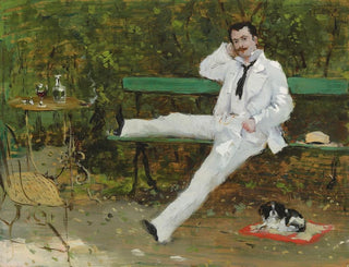 Im Garten - Norbert Goeneutte — Ansicht des Kunstwerks