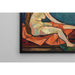 Reproduktion des Gemäldes Nacktes Sitzen Profil - Suzanne Valadon