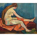 Reproduktion des Gemäldes Nacktes Sitzen Profil - Suzanne Valadon