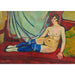 Reproduktion des Gemäldes Akt mit blauen Strümpfen - Suzanne Valadon