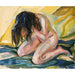 Reproduktion des Gemäldes Nackt beim Weinen - Edvard Munch
