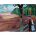 Riproduzione del dipinto Notte d'estate - Edvard Munch