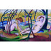 Reproduction of the painting Nude under the trees - Franz Marc