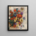 Blumenstrauß - Odilon Redon — gerahmtes Bild an der Wand