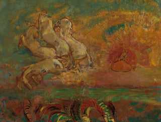 Odilon Redon - Le Char Dapollon Et Le Dragon.webp