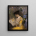 Madame Arthur Fontaine Marie Escudier née en 1865 - Odilon Redon — gerahmtes Bild an der Wand