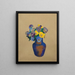 Gedanken - Odilon Redon — gerahmtes Bild an der Wand