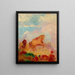 S'il te plaît - Odilon Redon — gerahmtes Bild an der Wand