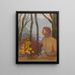 Berufung - Odilon Redon — gerahmtes Bild an der Wand