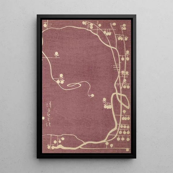 Sketchbook and manga Painting Pl32 - Ogino Issui — framed artwork on a wall