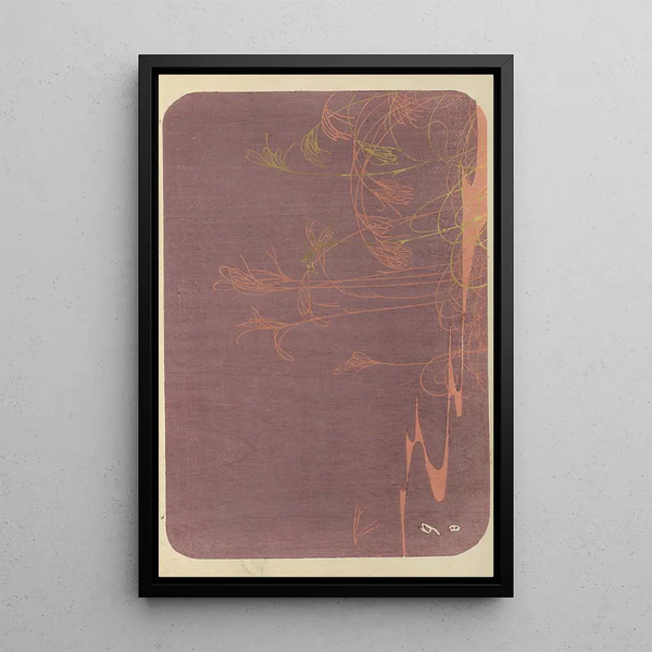 Sketchbook and manga Pl36 - Ogino Issui — framed artwork on a wall