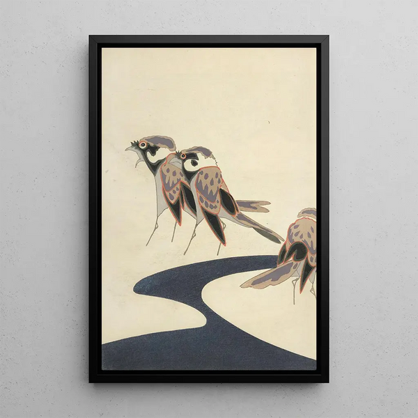 Sketchbook and manga Painting Pl37 - Ogino Issui — framed artwork on a wall