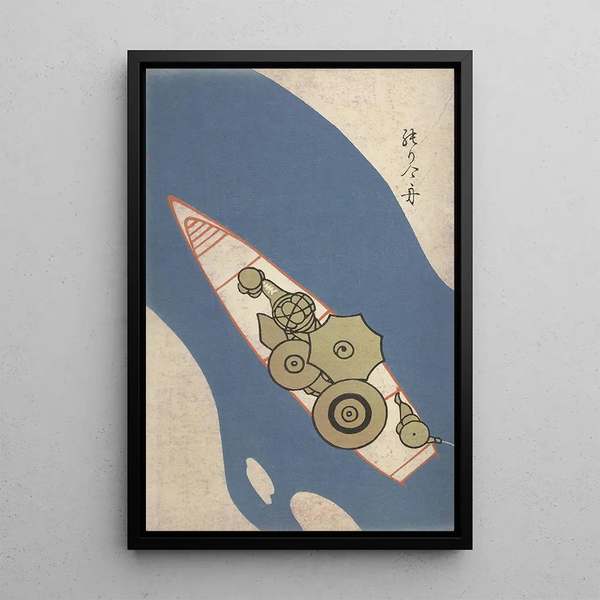 Sketchbook and manga Pl41 - Ogino Issui — framed artwork on a wall