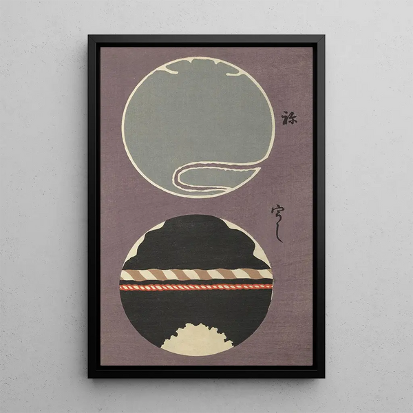 Sketchbook and manga Painting Pl44 - Ogino Issui — framed artwork on a wall