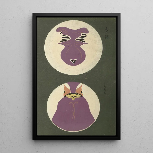 Sketchbook and Manga Pl48 - Ogino Issui — framed artwork on a wall