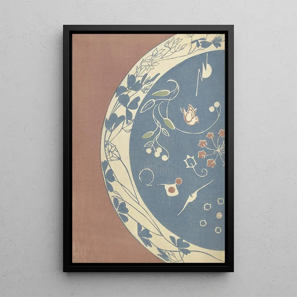 Sketchbook and manga Painting Pl51 - Ogino Issui — framed artwork on a wall