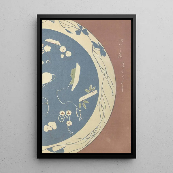 Sketchbook and manga Pl52 - Ogino Issui — framed artwork on a wall