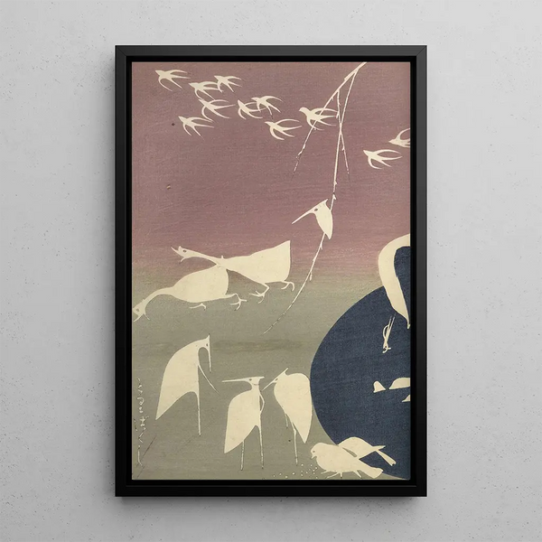 Sketchbook and manga Painting Pl53 - Ogino Issui — framed artwork on a wall