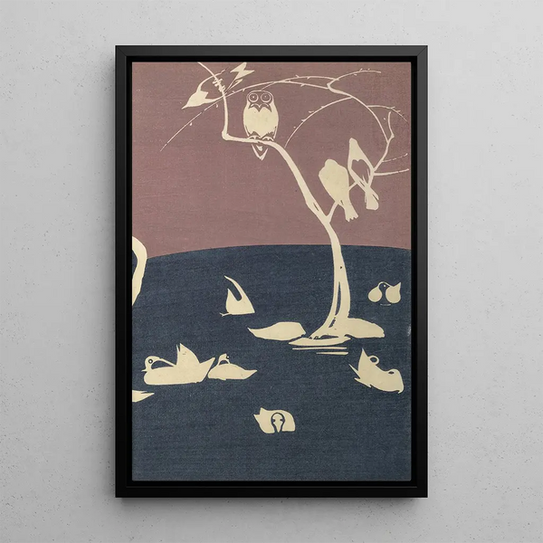 Sketchbook and manga Painting Pl54 - Ogino Issui — framed artwork on a wall