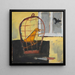 Bird Painting - Marian Kopf — framed artwork on a wall
