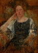 Portrait d'une Américaine - Olga Boznańska — vista dell’opera