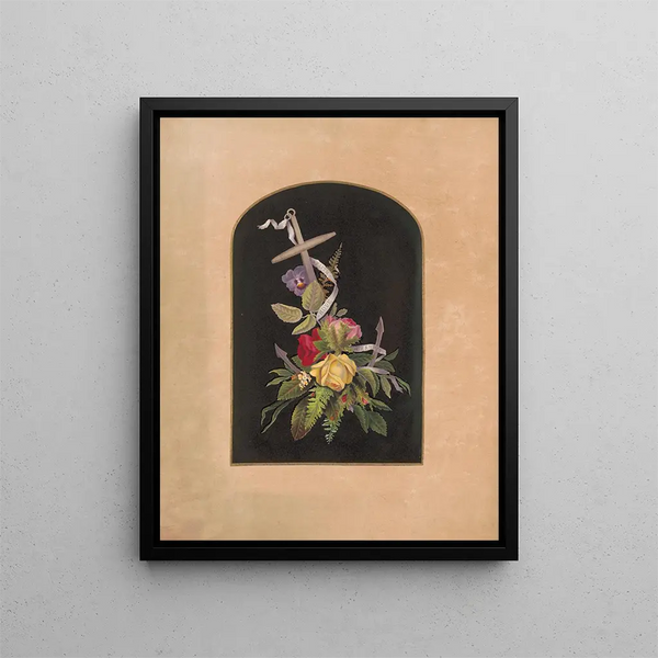 Olive E Whitney - Anchor and flowers no 1.webp