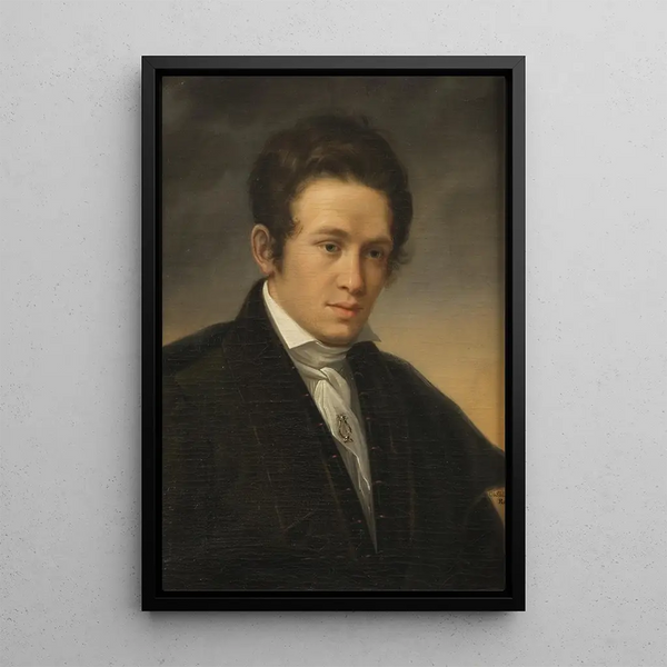 Karl August Nicander 1799-1839 - Olof Johan Södermark — framed artwork on a wall