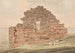 von der Kirche Ruine in Grönland, Illustration für WA Graah, Erkundungsreise an der Ostküste Grönlands 2 - Oluf Olufsen Bagge — Ansicht des Kunstwerks