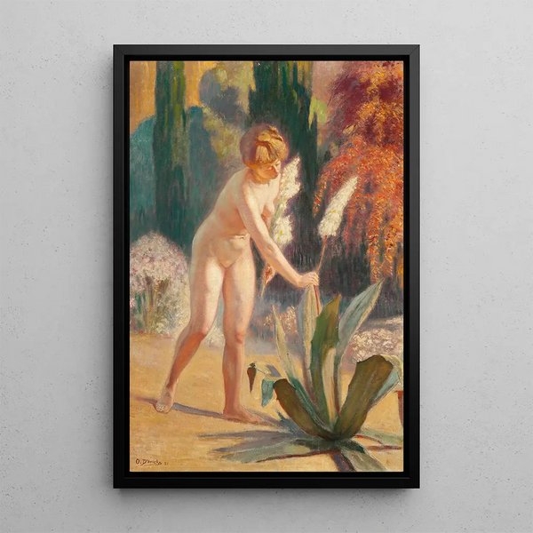 A Summer Harvest - Omer Dierickx — framed artwork on a wall