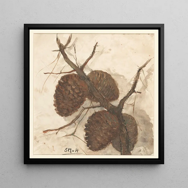 Oranges sur une branche - Sientje Mesdag Van Houten