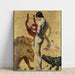 Reproduktion des Gemäldes Orpheus und die Tiere - Franz von Stuck