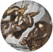 Orpheus verfolgt von Furien - Sir Edward Coley Burne-Jones — in einem Innenraum präsentiert
