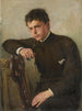 Ritratto di Hermann Dischler - Oscar Arthur Bluhm — vista dell’opera