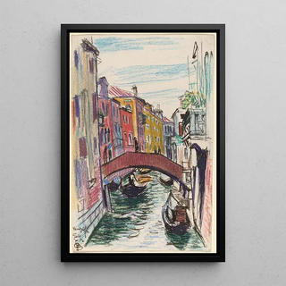 Oscar Bluemner - Canal Venice.webp