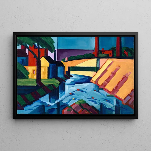 Oscar Bluemner - Evening Tones.webp