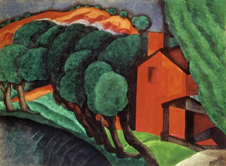 Oscar Bluemner - Glowing Night.webp