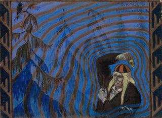 Kalevipoeg mit der Glocke - Oskar Kallis — Ansicht des Kunstwerks