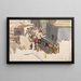 Kairouan - Oskar Laske — gerahmtes Bild an der Wand