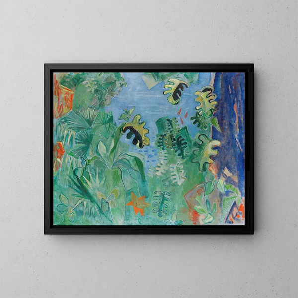 Symphonie in G - Oskar Moll — gerahmtes Bild an der Wand