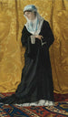 A Lady of Constantinople - Osman Hamdi Bey — artwork view